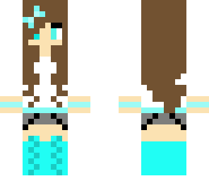 blue girl