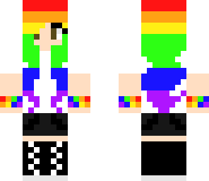 rainbow girl