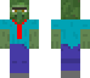 zombie villager in semi-tuxedo