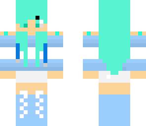 aqua girl skin