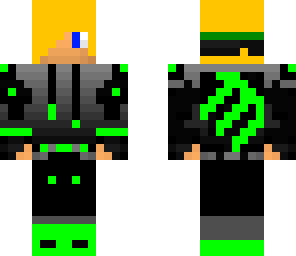 blonde boy with monster hoodie