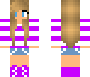 just a girl skin