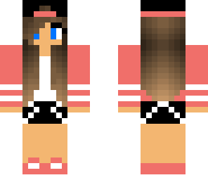cool tomboy pink girl