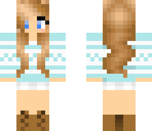 blue girl