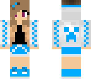 blue creeper girl