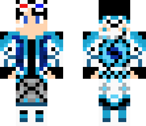 cool blue gamer guy