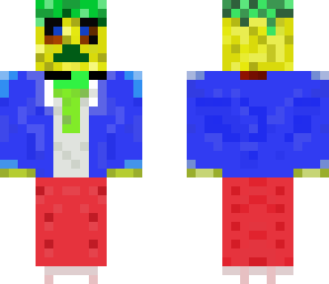revised stylish yellow-skinned colorful dude