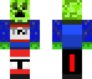 creeper with sweater