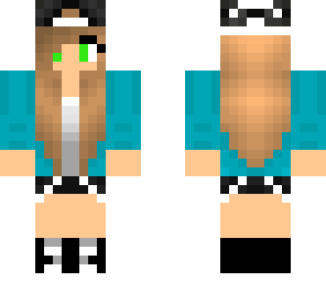 blue cap girl
