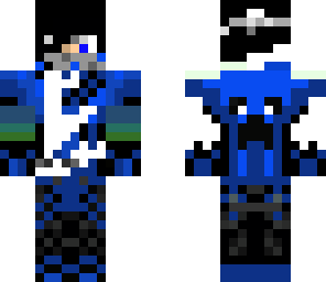 skin blue