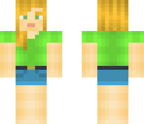 minecraft girl