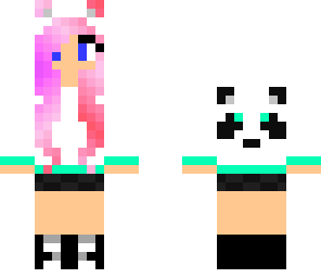 panda girl to bff