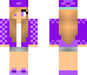 chica violeta