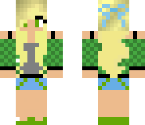 green girl