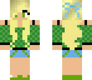 green girl