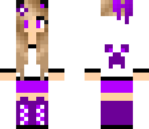 purple creeper hoodie