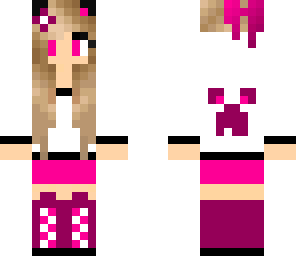 pink creeper hoodie