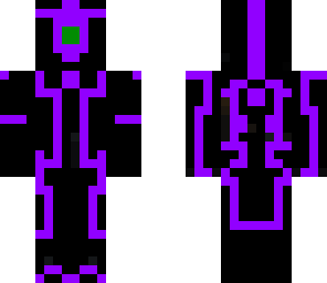 purple alien robot