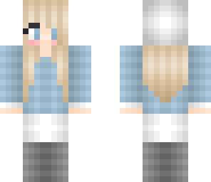 clarisa - blue sweater