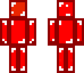 red stone block man