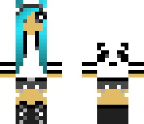 cute panda girl