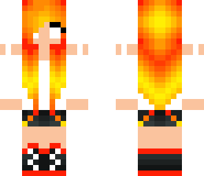 herobrine fire girl