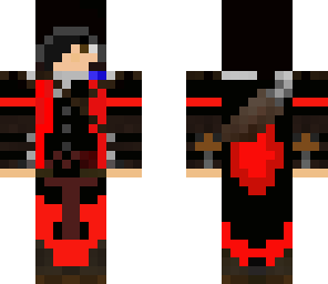 black and red assassin