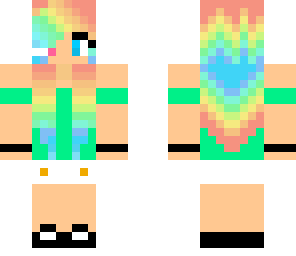 rainbow teenager