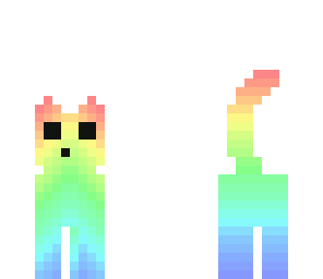 rainbow kitty