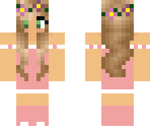 a pink girl