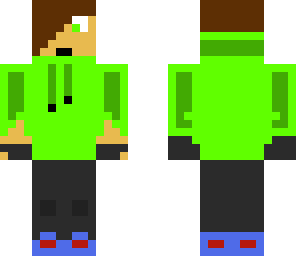 green cool boy