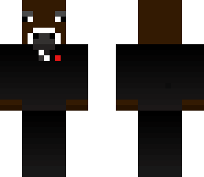 cow in suit