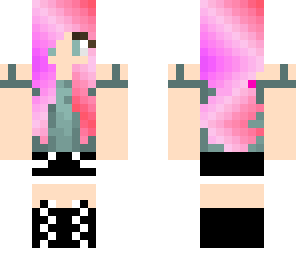 pink hair 