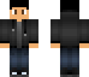 black shirt