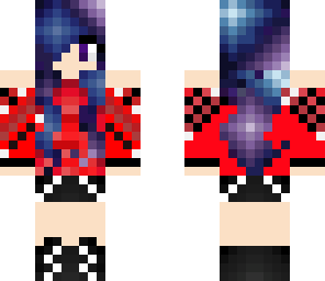 emo galaxy girl