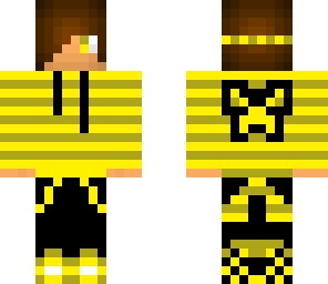 bumble bee creeper hoodie