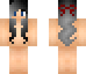black haired girl base