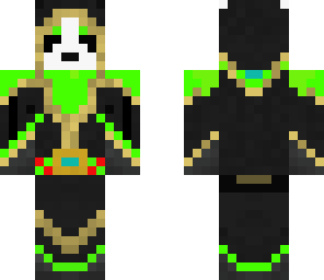 green panda warlock