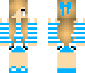blue girl