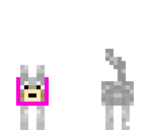 bright pink doggy