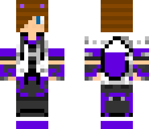 purple wolf boy