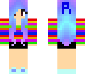 rainbow girl
