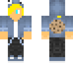 my cool blond cookie monster hoodie guy