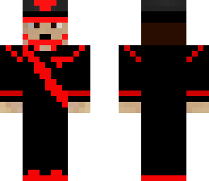 jro7117 red and black soldier custom