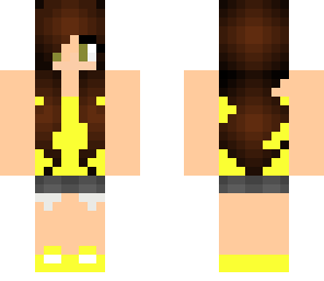 yellow sleeveless