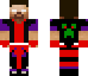 jro7117  red and black herobrine