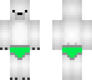 polarbear on the beach