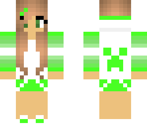 green creeper girl edit xd