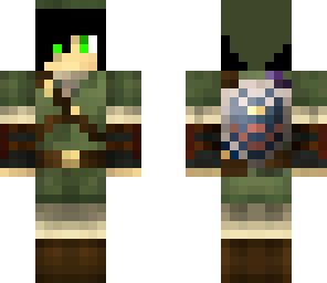 me in a link costume