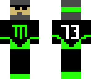 blueshadow73 monster energy green